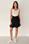 Women's Layered Smock Waist Mini Short Skirt – Summer Layers - 7