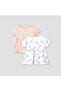 Assorted A-line Dress with Round Neck and Short Sleeves - Set of 2