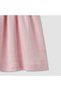 Girls A-line Dress with Smock Detail - Cotton - Short Sleeves - Peter Pan Collar - 4