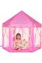 Children Indoor Play Tent Pink Castle Canopy
