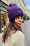Women's Minimal Logo Winter Beanie - 3