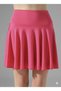 Pink Women's High Waist Skirt with Shorts & Sports Skirt Stretchy Fabric