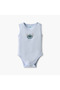Stitch and Angel Print Sleeveless Bodysuit with Button Closure - Set of 3 - 4
