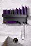 Hair Tool Organizer - Metal Blow Dryer & Curling Iron Holder - Bathroom Organizer Shelf - 7