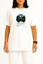 Oversized Coddiwomple Traveling Intentionally Towards an Ambiguous Destination Chest Printed Unisex - 2