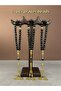 3pcs/33 Gold-plated glass prayer beads/Tasbih/handheld prayer beads, suitable for daily prayer - 2