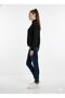 Half Zippered Inside Sh Fleece-Lined O Oversized Sweatshirt - 3