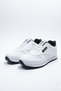Women's White Black Daily Lace-Up Casual Comfortable Sole Sneaker Comfortable Soft Walking Sports Shoes - 6