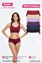 Women's High-Waist Cotton Hipster Panties - 7-Pack - 3