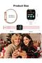 Smart Watch for Women(Answer/Make Calls), 1.83" Smartwatch with Heart Rate/SpO2/Sleep Monitor, 100+ Sport Modes, IP68 Waterproof Fitness Watches for Android & iPhone, 2 Bands, Rose Gold - 8