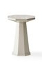 Single Bohemia Style Coffee Table & Cork Coffee Table & Zigon Coffee Table Elegance Model & Stone - Travertine - 3