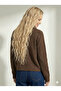 Women's Regular Fit Basic Soft Textured Plain Knit Cardigan - 3
