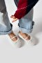 Patrun Rabbit Curly Fur Ballerina Ballet Shoes - 2