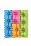 24-Piece Heavy Duty Cloth Clip Set - Durable Windproof Laundry Pegs with Strong Grip - BB4347