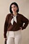 Scarf Knitwear Bitter Brown Tunic