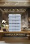 Blue Greek Hand Towel - 50X90 Cm, 225 Gr, 100% Cotton, Spa and Hotel Towel - 5