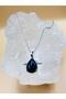Certified Star Natural Stone Angel Wing Detailed Necklace - 3