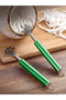 Stainless Steel Coconut Scraper & Grater Manual Handheld Scraper with Ergonomic Green Handle,BB3916