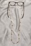 Natural Stone Citrine Stone Gold String Eyeglass Cord Eyewear Accessory - 3