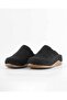Women's House Slippers Felt Textured Winter Closed Toe Non-Slip Sole Comfortable Daily Slippers Black - 5