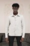Regular Fit Shirt Collar Half Lined Side Pocket Spring Jacket - 7