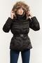 Marina Regular Fit Detachable Hood Belted Coat W5Bl31W2802 Coat W5Bl31 W2802 Jt