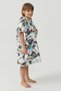 Boy's Printed Towel Poncho - 2