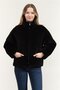 Regular Fit Stand Collar Effect Velvet Coat Coat Ew001464 Af14361 Uc001