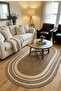 Jute Rug, Floor Mat, Kitchen Rug, Bathroom Mat, Living Room Rug, Balcony Mat