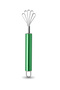 Stainless Steel Coconut Scraper & Grater Manual Handheld Scraper with Ergonomic Green Handle,BB3916 - 5