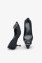 Galsery Women's High Heel Shoes - Black Zra - 3