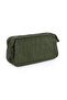 Krinkıl / Klinkır Waterproof 2 Compartment Mobile Phone Hand School Makeup Bag Wallet Pen Holder Green K003 - 4