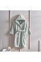 Kids Hooded Bathrobe | Monogrammed Letter 'B' | Soft Cotton Comfort - 3