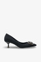 Galsery Women's High Heel Shoes - Black Zra