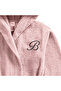 Kids Hooded Bathrobe | Monogrammed Letter 'B' | Soft Cotton Comfort - 2