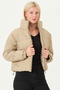 Women's Coat Puffer Women's Crop Coat