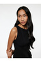 Slim Fit Crew Neck Sleeveless Peplum Blouse - 2