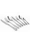 Rome 6-Person 42-Piece Stainless Steel Cutlery Set with Box
