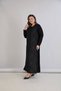 Elegant Women's Stone Embroidered Plus Size Solid Color Embroidered Pattern Dress - 2