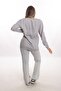 Oversized Women's Sweatshirt - Gray - 3