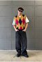 Argyle Patterned Sweater - 3