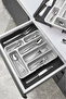 Double-Sided Extendable Practical Cutlery Holder for Drawer, Organizer, Spoon Holder
