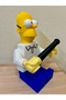 Kitchen Towel Napkin Holder Ha Ommer Simpson Large Size Brick Men - 2