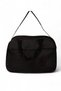 Unisex Black Front Zipper Travel and Sports Bag