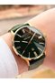 Leather Cord Calendar Dial 10 Atm Water Resistant 2 Years Warranty Men's Wristwatch N2562.05 - 3