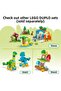 ®   دوبلو ®   مجموعة بناء الألعاب التعليمية Town 3 في 1 Animals on Wheels 10448 - 2+ (58P) - 10