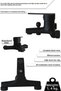 Matte Black Bathroom, Sink, Kitchen Faucets Faucet Fixture Robot Shower Accessory Sink Shower Set - 3