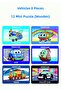Wooden Educational Puzzle – Vehicles (Set of 12, 8 Pieces) - 5