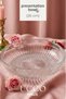 26 cm Large Glass Salad Serving Bowl Luxury Presentation Plate - Stylish Presentation Plate Manila