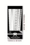 30Pcs Transparent Strip White Lace Pattern Sticker Bullet Journal Scrapbook Laptop Agenda Planner - 6